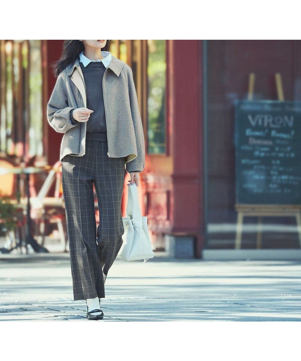 【組曲/KUMIKYOKU】の【洗える】2WAYウォームストレッチワイド パンツ インテリア・キッズ・メンズ・レディースファッション・服の通販 founy(ファニー)  ファッション Fashion レディースファッション Fashion for Women パンツ Pants & Trousers インナー Innerwear ウォーム Warm Fabric 洗える Machine Washable ストレッチ Stretch, Stretchy Fabric ストレート Straight, Straight Cut スニーカー Sneakers, Trainers センター Center, Center Line ピーチ Peach, Soft Touch ベーシック Basic, Essential ワイド Wide, Wide Fit ワーク Workwear, Utility Style A/W・秋冬 Autumn/Winter エレガント 上品 Elegant ブラック系3|ID: prp329100004678689 ipo3291000000034257070