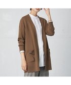 【ジェイ プレス/J.PRESS】の【洗える】KNIT BASIC ロング カーディガン キャメル系|ID: prp329100004678699 ipo3291000000034257090