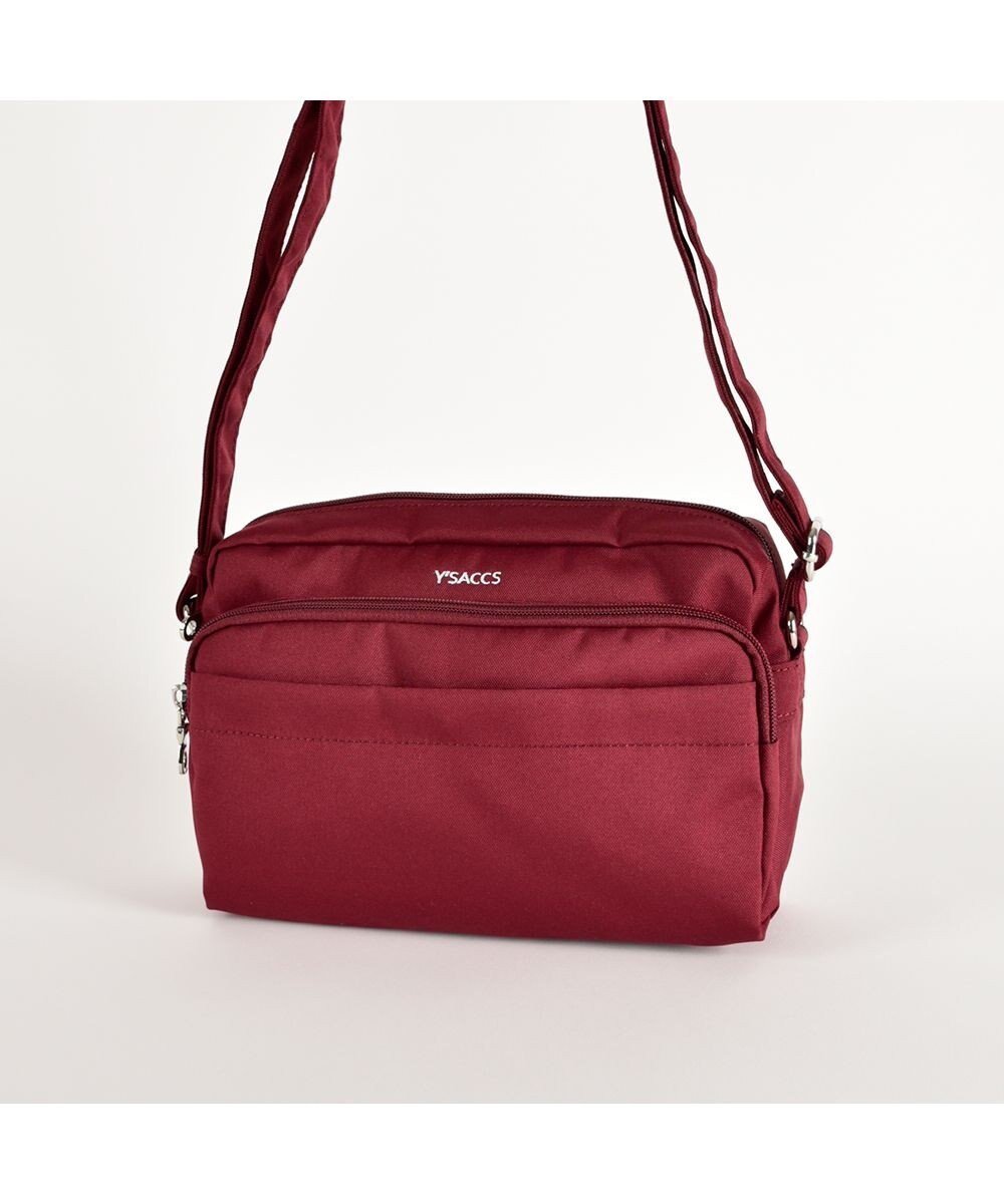 【イザック/Y'SACCS】のサスティナブルポシェット インテリア・キッズ・メンズ・レディースファッション・服の通販 founy(ファニー) 　ファッション　Fashion　レディースファッション　Fashion for Women　軽量　Lightweight, Ultra Light　スクエア　Square, Square Shape　トラベル　Travel, Travel Gear　定番　Standard, Basic Item　人気　Popular, Best Seller　ポケット　Pocket, Pocket Detail　ポシェット　Pochette, Mini Bag　マグネット　Magnet, Magnetic Closure　旅行　Travel　ワイン|ID: prp329100004678709 ipo3291000000034257099