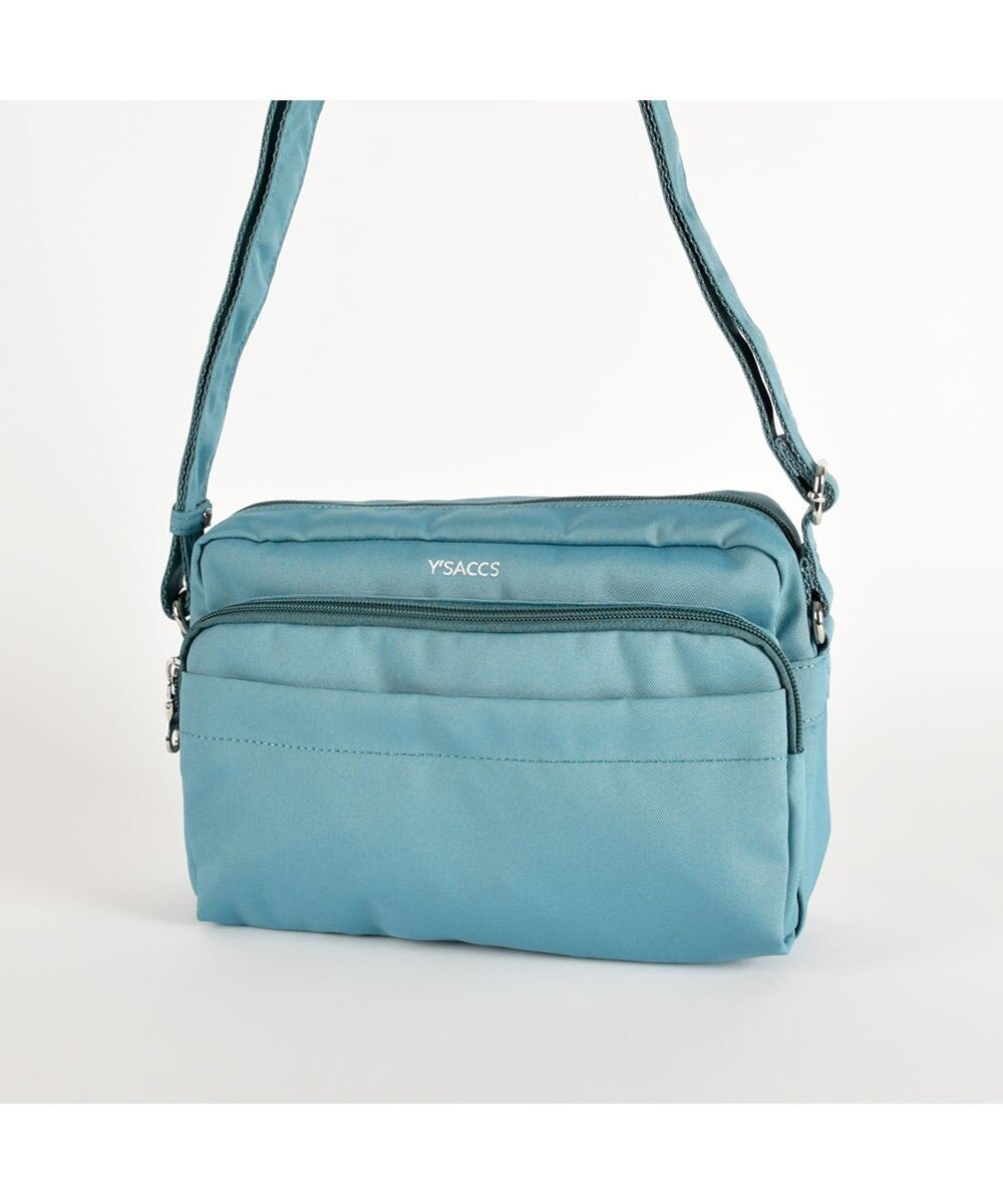 【イザック/Y'SACCS】のサスティナブルポシェット インテリア・キッズ・メンズ・レディースファッション・服の通販 founy(ファニー) 　ファッション　Fashion　レディースファッション　Fashion for Women　軽量　Lightweight, Ultra Light　スクエア　Square, Square Shape　トラベル　Travel, Travel Gear　定番　Standard, Basic Item　人気　Popular, Best Seller　ポケット　Pocket, Pocket Detail　ポシェット　Pochette, Mini Bag　マグネット　Magnet, Magnetic Closure　旅行　Travel　ブルー|ID: prp329100004678709 ipo3291000000034257102