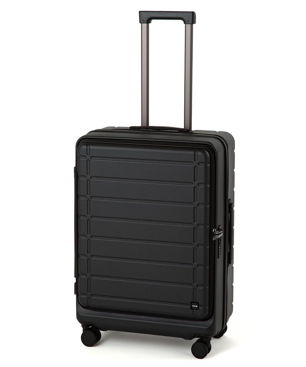 【エースバッグズアンドラゲッジ/ACE BAGS & LUGGAGE】のACE エスカレラ スーツケース 完全フロントオープン 05652 エース 人気、トレンドファッション・服の通販 founy(ファニー) 　ファッション　Fashion　レディースファッション　Fashion for Women　スーツ　Business Suits & Workwear　スタイリッシュ　Stylish, Fashionable　トレンド　Trend, Trending Now　フロント　Front, Front Design　ポケット　Pocket, Pocket Detail　リュック　Backpack, Rucksack　再入荷　Restock / Back in Stock　おすすめ　Recommended / Our Picks　旅行　Travel　スーツケース キャリーケース　Suitcase / Carry Case　 other-1|ID: prp329100004678931 ipo3291000000035888011