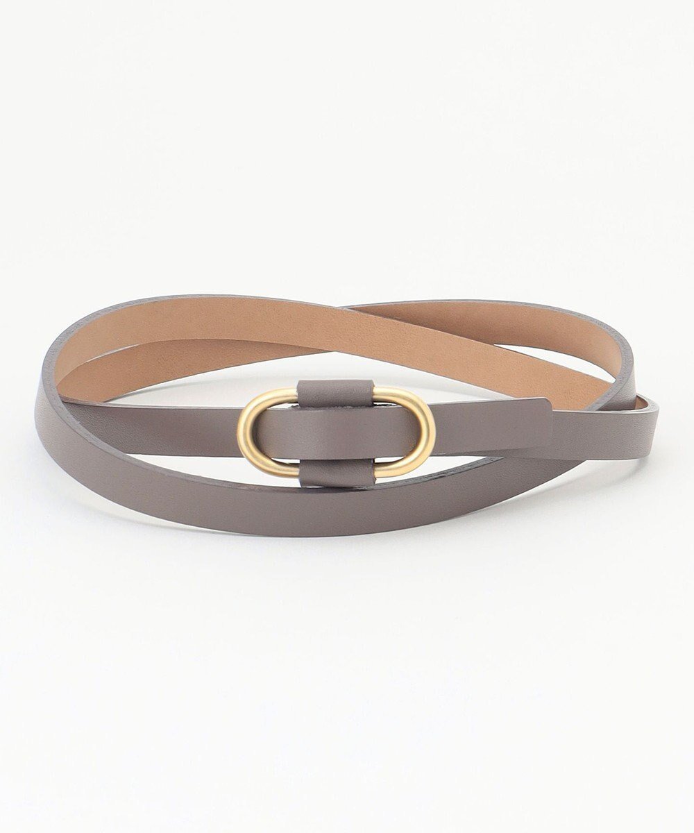 【自由区/JIYU-KU】のオーバルスリム ベルト インテリア・キッズ・メンズ・レディースファッション・服の通販 founy(ファニー) ファッション Fashion レディースファッション Fashion for Women ベルト&ウエストマーク Belts & Waist Accessories オーバル Oval Design スリム Slim, Slim Fit 日本製 Made In Japan グレー|ID: prp329100004678946 ipo3291000000033801439