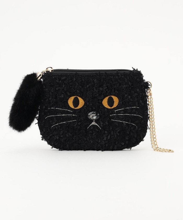 【エニィ スィス/any SiS】の【貴島明日香さんコラボ】キャット ポーチ インテリア・キッズ・メンズ・レディースファッション・服の通販 founy(ファニー) https://founy.com/ ファッション Fashion レディースファッション Fashion for Women ミニ財布・二つ折り財布 Wallets & Card Cases ポーチ&ミニバッグ Pouches & Mini Bags コラボ Collaboration, Collab ショルダー Shoulder, Shoulder Strap ストーン Stone, Gem-Like チュール Tulip, Tulip Motif ポーチ Pouch, Small Case 新作・新入荷 New Arrivals / New In 猫 Cat, Kitty 財布 Wallet, Purse |ID: prp329100004678962 ipo3291000000034308446