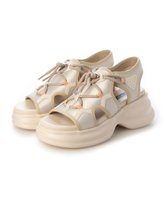 【モード エ ジャコモ/MODE ET JACOMO】のMODE ET JACOMO ボリュームソールスポーツサンダル 人気、トレンドファッション・服の通販 founy(ファニー) ファッション Fashion レディースファッション Fashion for Women スポーツウェア Functional & Stylish Sportswear サンダル&ミュール Sandals & Mules クール Cool, Chic サテン Satin, Glossy Fabric サンダル Sandals, Summer Shoes シューズ Shoes, Footwear ストレッチ Stretch, Stretchy Fabric スポーティ Sporty, Casual Athletic レース Lace, Lace Fabric 夏 Summer 春 Spring S/S・春夏 SS, Spring/Summer, Warm Season |ID:prp329100004678987