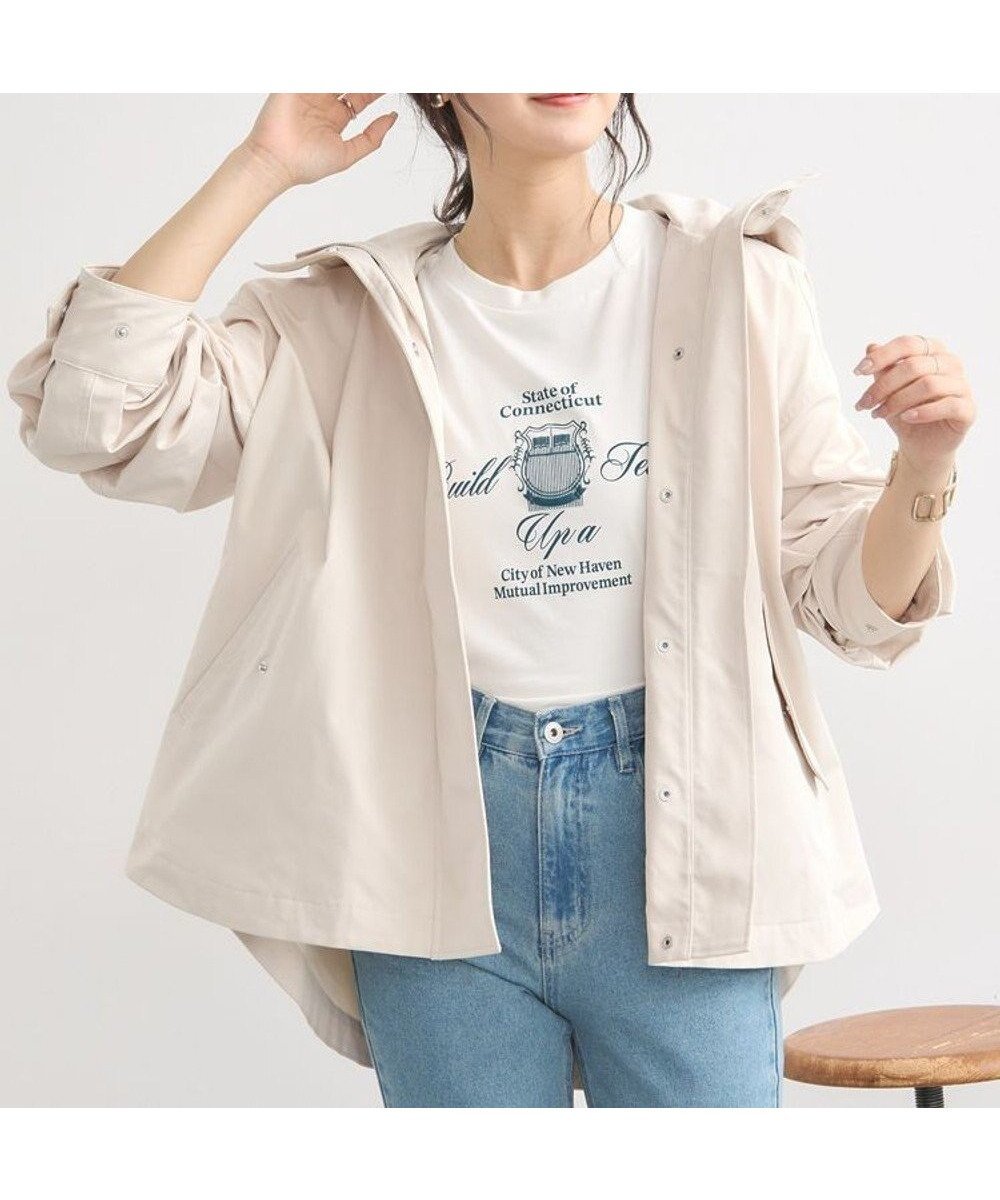 【アースミュージックアンドエコロジー/earth music&ecology】のマウンテンパーカー インテリア・キッズ・メンズ・レディースファッション・服の通販 founy(ファニー) 　ファッション　Fashion　レディースファッション　Fashion for Women　アウター　Coat / Outerwear Collection　レディースジャケット・軽アウター　Jackets　アウトドア　Outdoor Clothing　シルバー　Silver, Metallic Silver　シンプル　Simple, Minimal　ジャケット　Jacket, Outerwear　スタイリッシュ　Stylish, Fashionable　パーカー　Hoodie, Parka　ポケット　Pocket, Pocket Detail　エレガント 上品　Elegant　夏　Summer　春　Spring　S/S・春夏　SS, Spring/Summer, Warm Season　エクリュ|ID: prp329100004678988 ipo3291000000033801623