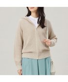 【自由区/JIYU-KU】の【洗える】リネンミドルゲージフーディ ニット フラックス|ID: prp329100004678992 ipo3291000000033801648