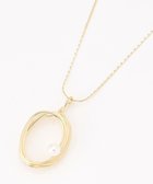 【エニィ スィス/any SiS】のドロップメタルネックレス ゴールド|ID: prp329100004679009 ipo3291000000034282118