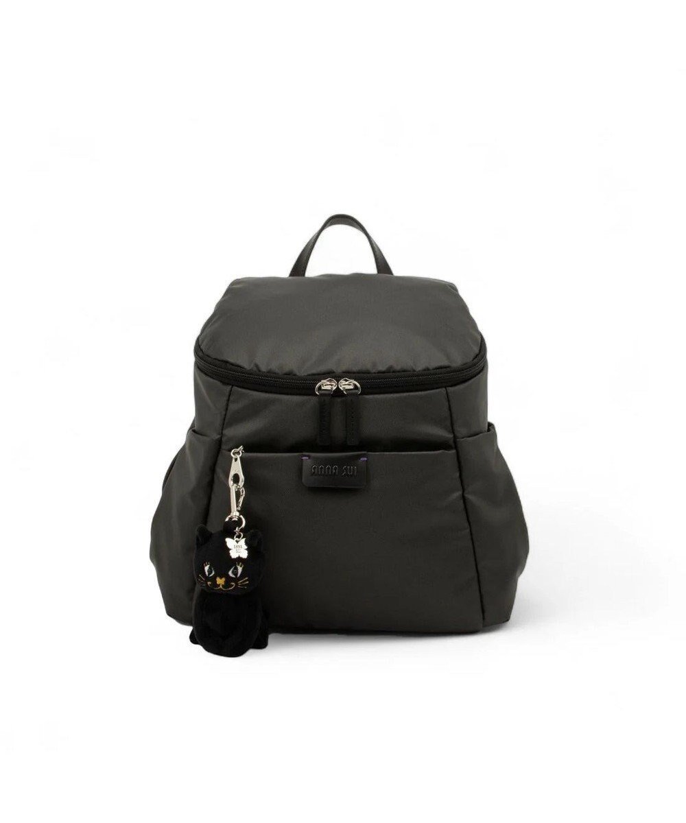 【アナスイ/ANNA SUI】のワンダー バックパック インテリア・キッズ・メンズ・レディースファッション・服の通販 founy(ファニー) ファッション Fashion レディースファッション Fashion for Women バッグ Bags シンプル Simple, Minimal チャーム Charm, Pendant トラベル Travel, Travel Gear ポケット Pocket, Pocket Detail リュック Backpack, Rucksack 人気 Popular, Best Seller 軽量 Lightweight, Ultra Light ブラック|ID: prp329100004679047 ipo3291000000034338700