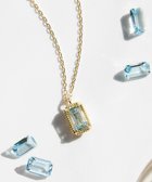 【トッカ/TOCCA】の【WEB&数量限定】CROCHET OF COLOR NECKLACE K10 アクアマリン ネックレス アクアマリン|ID: prp329100004679048 ipo3291000000033801882