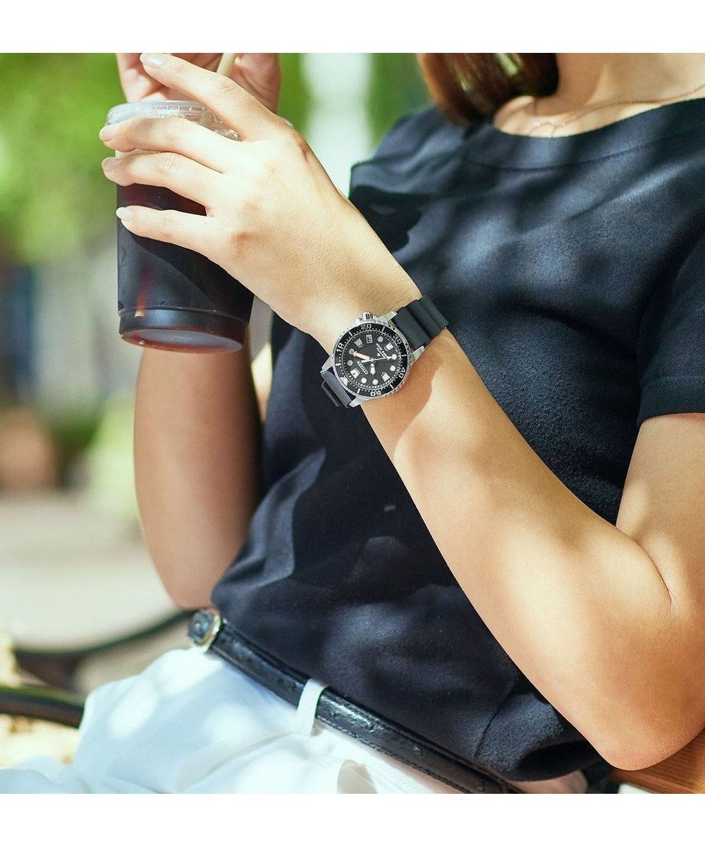【シチズン/CITIZEN】の【ケース径約37mmのボーイズサイズ】大きすぎず小さすぎず絶妙なサイズ感のダイバーズウオッチ インテリア・キッズ・メンズ・レディースファッション・服の通販 founy(ファニー) 　ファッション　Fashion　レディースファッション　Fashion for Women　腕時計　Wristwatch　ガラス　Glass, Glassware　クリスタル　Crystal, Swarovski　時計　Watch, Wristwatch　フィット　Fit, Slim Fit　ベーシック　Basic, Essential　ブラック|ID: prp329100004679076 ipo3291000000033802026