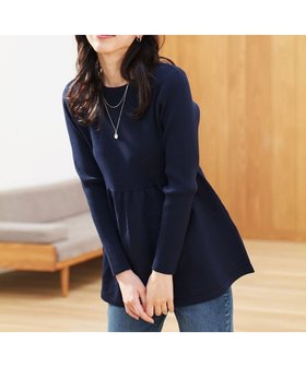 【エニー/ANY】のリブコンビペプラムニット 人気、トレンドファッション・服の通販 founy(ファニー) ファッション Fashion レディースファッション Fashion for Women トップス・カットソー Cut & Sew Tops ニット Knit Tops & Sweaters おすすめ Recommended / Our Picks ジャケット Jacket, Outerwear セーター Sweater, Knitwear フォルム Silhouette, Form フレア Flare, Flared ペプラム Peplum, Flared Hem ビジネス 仕事 通勤 Business / Work / Commuting A/W・秋冬 Autumn/Winter |ID:prp329100004679082