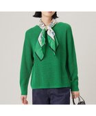 【自由区/JIYU-KU】の【WEB限定カラーあり・洗える】リネンミドルゲージボートネック ニット [新色]グリーン|ID: prp329100004679097 ipo3291000000034308543