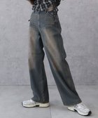 【ウィゴー/WEGO】の【新色追加/美脚/XSSMLサイズ展開】ストレートデニムパンツ デニム濃加工色|ID: prp329100004679138 ipo3291000000035714444