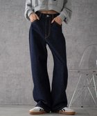 【ウィゴー/WEGO】の【新色追加/美脚/XSSMLサイズ展開】ストレートデニムパンツ デニムインディゴ|ID: prp329100004679138 ipo3291000000035714446