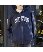 【ウィゴー/WEGO】の【ユニセックス着用ITEM】ワッペンロゴZIPパーカー ネイビー|ID: prp329100004679142 ipo3291000000033802382