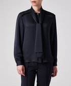 【ポール スミス/Paul Smith】のサテンボウタイ ブラウス ネイビー|ID: prp329100004679165 ipo3291000000035514815