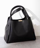 【組曲/KUMIKYOKU】のノットデザイン トートバック 人気、トレンドファッション・服の通販 founy(ファニー) ファッション Fashion レディースファッション Fashion for Women バッグ Bags トートバッグ Tote Bag, Large Shoulder Bag フェイクレザー Faux Leather, PU Leather ポケット Pocket, Pocket Detail 人気 Popular, Best Seller ビジネス 仕事 通勤 Business / Work / Commuting 台形 A-Line, Trapezoid Shape thumbnail ブラック系|ID: prp329100004679183 ipo3291000000033802543