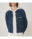 【グレース コンチネンタル/GRACE CONTINENTAL】のラグランショートシャツジャケット インディゴ|ID: prp329100004679185 ipo3291000000033802551