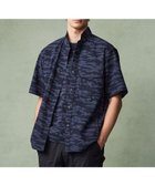 【ジョセフ アブード マウンテン/JOSEPH ABBOUD MOUNTAIN】の【軽量/ストレッチ】メッシュサッカーカモ アウトドア シャツ ネイビー系6|ID: prp329100004679218 ipo3291000000034595116