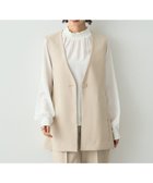 【イェッカ ヴェッカ/YECCA VECCA】のノーカラージレ Light Beige|ID: prp329100004679226 ipo3291000000033802715