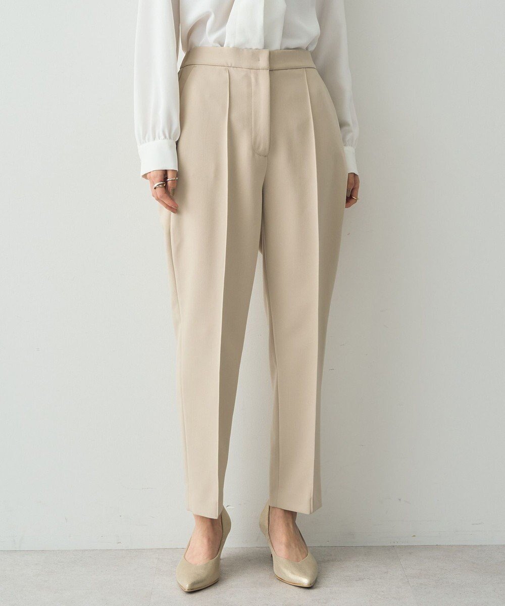【イェッカ ヴェッカ/YECCA VECCA】のストレッチピンタックパンツ 人気、トレンドファッション・服の通販 founy(ファニー) 　ファッション　Fashion　レディースファッション　Fashion for Women　パンツ　Pants & Trousers　おすすめ　Recommended / Our Picks　エレガント 上品　Elegant　ジャケット　Jacket, Outerwear　ストレッチ　Stretch, Stretchy Fabric　セットアップ　Set-Up, Coordinated Outfit　センター　Center, Center Line　フロント　Front, Front Design　ポケット　Pocket, Pocket Detail　夏　Summer　S/S・春夏　SS, Spring/Summer, Warm Season　A/W・秋冬　Autumn/Winter　 other-1|ID: prp329100004679228 ipo3291000000033802723
