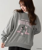 【グリーンパークス/Green Parks】のミッキー&フレンズ/ラウンドヘム裏毛プルオーバー Gray Mixture|ID: prp329100004679270 ipo3291000000033802889