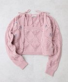 【アースミュージックアンドエコロジー/earth music&ecology】のSET2点刺繍ビスチェ+カーディガン Pink|ID: prp329100004679277 ipo3291000000033802918