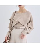 【アースミュージックアンドエコロジー/earth music&ecology】のSET2点クロスニット+キャミソール Beige|ID: prp329100004679281 ipo3291000000033802932