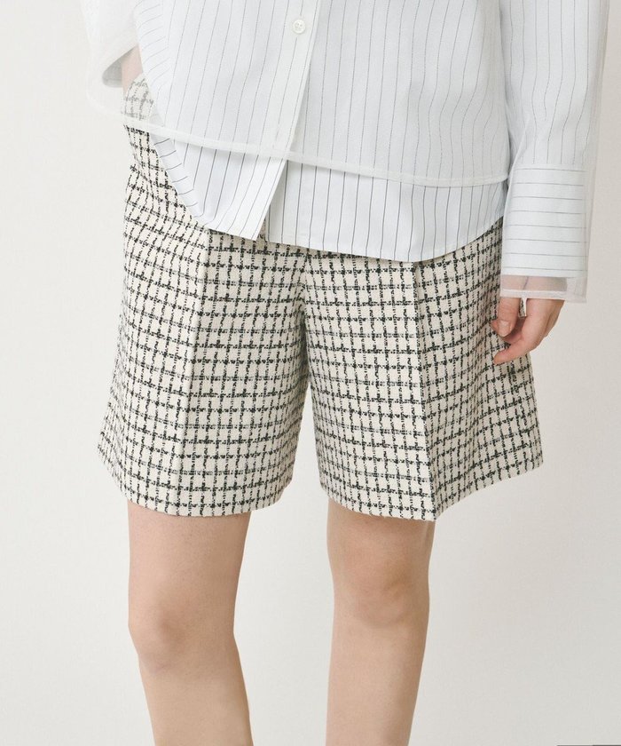【グレース コンチネンタル/GRACE CONTINENTAL】のチェックツイードハーフパンツ インテリア・キッズ・メンズ・レディースファッション・服の通販 founy(ファニー) https://founy.com/ ファッション Fashion レディースファッション Fashion for Women パンツ Pants & Trousers ショートパンツ・ハーフパンツ High-Waisted & Relaxed Shorts おすすめ Recommended / Our Picks ストレート Straight, Straight Cut セットアップ Set-Up, Coordinated Outfit チェック Check, Plaid, Tartan ツイード Twill, Twill Weave ハーフ Half, Half-Length バランス Balance, Style Balance ブルゾン Blouson, Bomber Jacket 夏 Summer 春 Spring S/S・春夏 SS, Spring/Summer, Warm Season |ID: prp329100004679286 ipo3291000000033802951