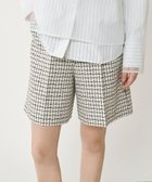 【グレース コンチネンタル/GRACE CONTINENTAL】のチェックツイードハーフパンツ キナリ|ID: prp329100004679286 ipo3291000000033802952
