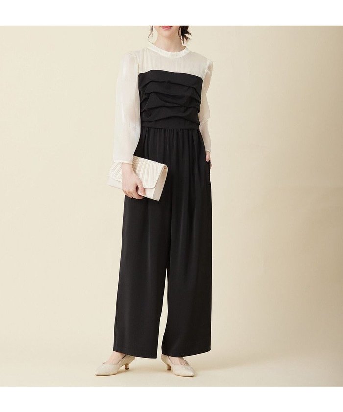 【エニィ スィス/any SiS】の【洗える】デザインタック コンビネゾン インテリア・キッズ・メンズ・レディースファッション・服の通販 founy(ファニー) https://founy.com/ ファッション Fashion レディースファッション Fashion for Women ワンピース Dresses オールインワン・ワンピース Dresses and Jumpsuits サロペット&オールインワン Dungarees & Jumpsuit Styles インナー Innerwear オーガンジー Organza Fabric 春 Spring 洗える Machine Washable ギャザー Gathered, Ruffled コンビネゾン Jumpsuit, All-in-One シャンブレー Chambray, Denim-Like Fabric スタイリッシュ Stylish, Fashionable ダブル Double, Double-Breasted トレンド Trend, Trending Now パーティ Party, Party Style ポケット Pocket, Pocket Detail マニッシュ Mannish, Boyish リラックス Relax, Relaxed Fit S/S・春夏 SS, Spring/Summer, Warm Season おすすめ Recommended / Our Picks 夏 Summer エレガント 上品 Elegant 新作・新入荷 New Arrivals / New In |ID: prp329100004679292 ipo3291000000034282110