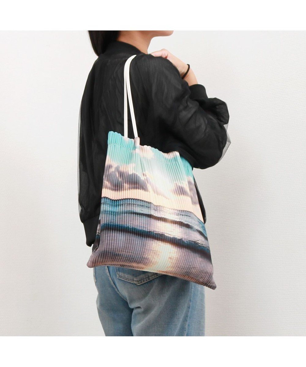 【アンビリオン/UNBILLION】のカシュカシュ cachecache / インクジェットプリーツトート インテリア・キッズ・メンズ・レディースファッション・服の通販 founy(ファニー) ファッション Fashion レディースファッション Fashion for Women バッグ Bags カラフル Colorful Design ハンド Hand, Handmade プリーツ Pleats, Pleated ミックス Mix, Mixed Style モチーフ Motif, Design Theme 再入荷 Restock / Back in Stock おすすめ Recommended / Our Picks ホワイト|ID: prp329100004679310 ipo3291000000033803032