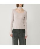 【グレース コンチネンタル/GRACE CONTINENTAL】のボウタイリブニットトップ 人気、トレンドファッション・服の通販 founy(ファニー) ファッション Fashion レディースファッション Fashion for Women トップス・カットソー Cut & Sew Tops ニット Knit Tops & Sweaters カフス Cuff Design シンプル Simple, Minimal スクエア Square, Square Shape セーター Sweater, Knitwear デコルテ Décolleté, Neckline フィット Fit, Slim Fit ベーシック Basic, Essential リブニット Rib Knit, Ribbed Knit 夏 Summer 春 Spring S/S・春夏 SS, Spring/Summer, Warm Season thumbnail ライトグレー|ID: prp329100004679326 ipo3291000000033803095