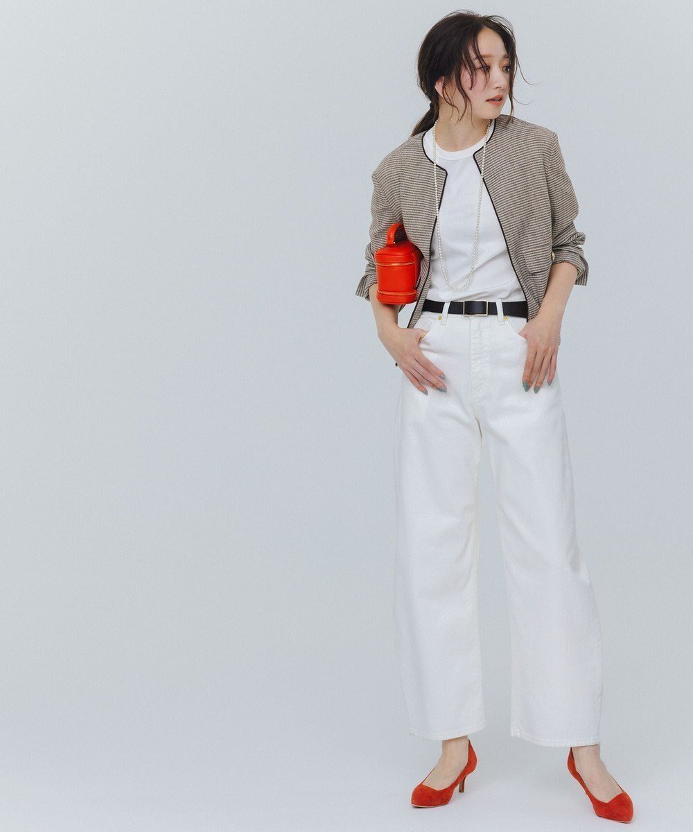 【エニィ スィス/any SiS】の【美Denimシリーズ】セミカーブワイド デニム インテリア・キッズ・メンズ・レディースファッション・服の通販 founy(ファニー) 　ファッション　Fashion　レディースファッション　Fashion for Women　パンツ　Pants & Trousers　デニムパンツ・ジーンズ・美脚デニム　Denim Jeans & Pants　インディゴ　Indigo Denim　ウォッシャブル　Machine Washable　春　Spring　シンプル　Simple, Minimal　ストレッチ　Stretch, Stretchy Fabric　デニム　Denim, Jeans Material　ポケット　Pocket, Pocket Detail　S/S・春夏　SS, Spring/Summer, Warm Season　おすすめ　Recommended / Our Picks　夏　Summer　新作・新入荷　New Arrivals / New In　オフ|ID: prp329100004679354 ipo3291000000033803177