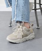 【ブリジット バーキン/Bridget Birkin】の【VINCULUM】スエードコンビ厚底スニーカー 人気、トレンドファッション・服の通販 founy(ファニー) ファッション Fashion レディースファッション Fashion for Women 厚底 Platform Shoes クッション Cushion, Throw Pillow コンビ Combo, Combination Style 軽量 Lightweight, Ultra Light シンプル Simple, Minimal スニーカー Sneakers, Trainers メッシュ Mesh, Net Fabric レース Lace, Lace Fabric thumbnail グレー|ID: prp329100004679366 ipo3291000000033803217