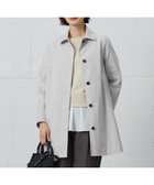 【ジェイ プレス/J.PRESS】の【洗える・撥水】ポリアーティローザ シングル トレンチコート ライトグレー系|ID: prp329100004679375 ipo3291000000033803253