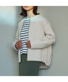 【23区/NIJYUSANKU】の【洗える】コットンエアー ギャザー ライトアウター ベージュ系|ID: prp329100004679397 ipo3291000000035724766