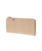 【ゲンテン/genten】のグレースパイソン L字ファスナー長財布 人気、トレンドファッション・服の通販 founy(ファニー) ファッション Fashion レディースファッション Fashion for Women ミニ財布・二つ折り財布 Wallets & Card Cases 財布 Wallet, Purse パイソン Python, Snakeskin Pattern thumbnail ベージュ|ID: prp329100004679399 ipo3291000000033803337