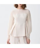 【アンクレイヴ/uncrave】の【防シワ・洗濯機洗い可】ウォッシャブルダブルクロス ビスチェ ブラウス エクリュ|ID: prp329100004679400 ipo3291000000033803341