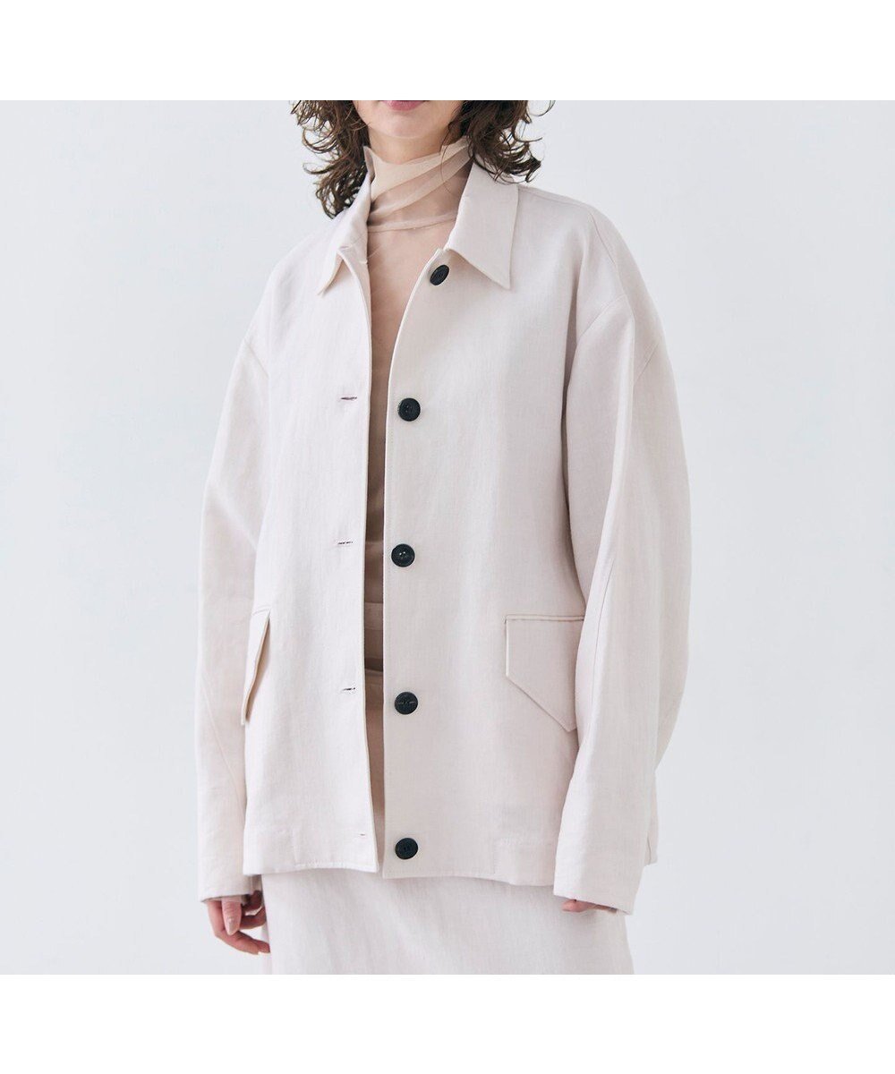 【ベイジ,/BEIGE,】の【VERY 5月号掲載】CRINUM / オーバーサイズリネンジャケット インテリア・キッズ・メンズ・レディースファッション・服の通販 founy(ファニー) 　雑誌掲載アイテム　Magazine Picks & Fashion Features　ファッション雑誌　Fashion Magazines　ヴェリィ　VERY　ファッション　Fashion　レディースファッション　Fashion for Women　アウター　Coat / Outerwear Collection　レディースジャケット・軽アウター　Jackets　5月号　May Issue　イタリア　Italy　カットソー　Cut and Sewn Top　サマー　Summer, Summer Style　ジャケット　Jacket, Outerwear　セットアップ　Set-Up, Coordinated Outfit　フォルム　Silhouette, Form　リネン　Linen, Linen Fabric　春　Spring　雑誌　Magazine, Fashion Magazine　Light Pink|ID: prp329100004679432 ipo3291000000033803439