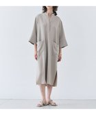 【ベイジ,/BEIGE,】の【洗える】RUE / クロスオーバーVネックワンピース Taupe|ID: prp329100004679433 ipo3291000000033803443