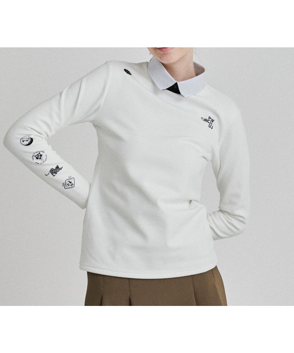 【ピーダブリュサーキュラス/PW CIRCULUS】の【WOMEN】裏フリースモックネックT 人気、トレンドファッション・服の通販 founy(ファニー) ファッション Fashion レディースファッション Fashion for Women トップス・カットソー Cut & Sew Tops シャツ・ブラウス・オフィスカジュアル Elegant Blouses & Button-Ups ロングTシャツ・Tシャツ Longline T-Shirts & Tees カットソー・ベーシックTシャツ Cut-and-Sewn Tops / Stretch Tees & Basics 2024年 2024 2024-2025秋冬・A/W Autumn/Winter 2024–25 AW24–25 カットソー Cut and Sewn Top ストレッチ Stretch, Stretchy Fabric ポロシャツ Polo Shirt, Collared Tee ラウンド Round, Round Neck 冬 Winter / This Winter A/W・秋冬 Autumn/Winter other-1|ID: prp329100004679439 ipo3291000000033803461
