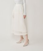 【グレース コンチネンタル/GRACE CONTINENTAL】のダンボールメッシュスカート ホワイト|ID: prp329100004679446 ipo3291000000033803488