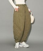 【グリーンパークス/Green Parks】のキルティングカーブパンツ Khaki|ID: prp329100004679464 ipo3291000000033803560