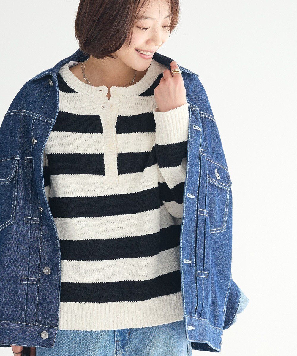 【クラフトスタンダードブティック/CRAFT STANDARD BOUTIQUE】のヘンリーネックモールニットプルオーバー 人気、トレンドファッション・服の通販 founy(ファニー) ファッション Fashion レディースファッション Fashion for Women トップス・カットソー Cut & Sew Tops ニット Knit Tops & Sweaters カジュアルプルオーバー・ニットトップス Pullovers & Knit Tops / Casual Pullovers 2024年 2024 2024-2025秋冬・A/W Autumn/Winter 2024–25 AW24–25 おすすめ Recommended / Our Picks コンパクト Compact, Small Size シンプル Simple, Minimal スリム Slim, Slim Fit セーター Sweater, Knitwear ボトム Bottoms, Lower Wear ボーダー Border, Stripe ポケット Pocket, Pocket Detail ルーズ Loose, Oversized ロング Long, Long-Length ワイド Wide, Wide Fit A/W・秋冬 Autumn/Winter other-1|ID: prp329100004679468 ipo3291000000033803572