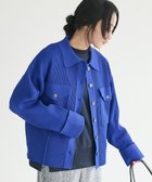 【クラフトスタンダードブティック/CRAFT STANDARD BOUTIQUE】のライトニットジャケット Blue|ID: prp329100004679471 ipo3291000000033803587