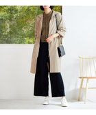 【自由区/JIYU-KU】の【撥水加工・UVケア・洗える】ライトグログランフーデッド コート ベージュ|ID: prp329100004679477 ipo3291000000033803610