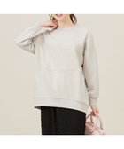 【エニィ スィス/any SiS】の【貴島明日香さんコラボ】ラメ裏毛猫トレーニャー アイボリー|ID: prp329100004679483 ipo3291000000035560141