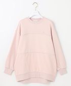 【エニィ スィス/any SiS】の【貴島明日香さんコラボ】ラメ裏毛猫トレーニャー ペールピンク|ID: prp329100004679483 ipo3291000000035560143