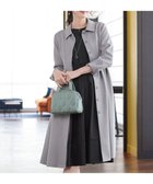 【ティアクラッセ/Tiaclasse】の【新色追加】ステンカラードレスコート グレー|ID: prp329100004679486 ipo3291000000035567916